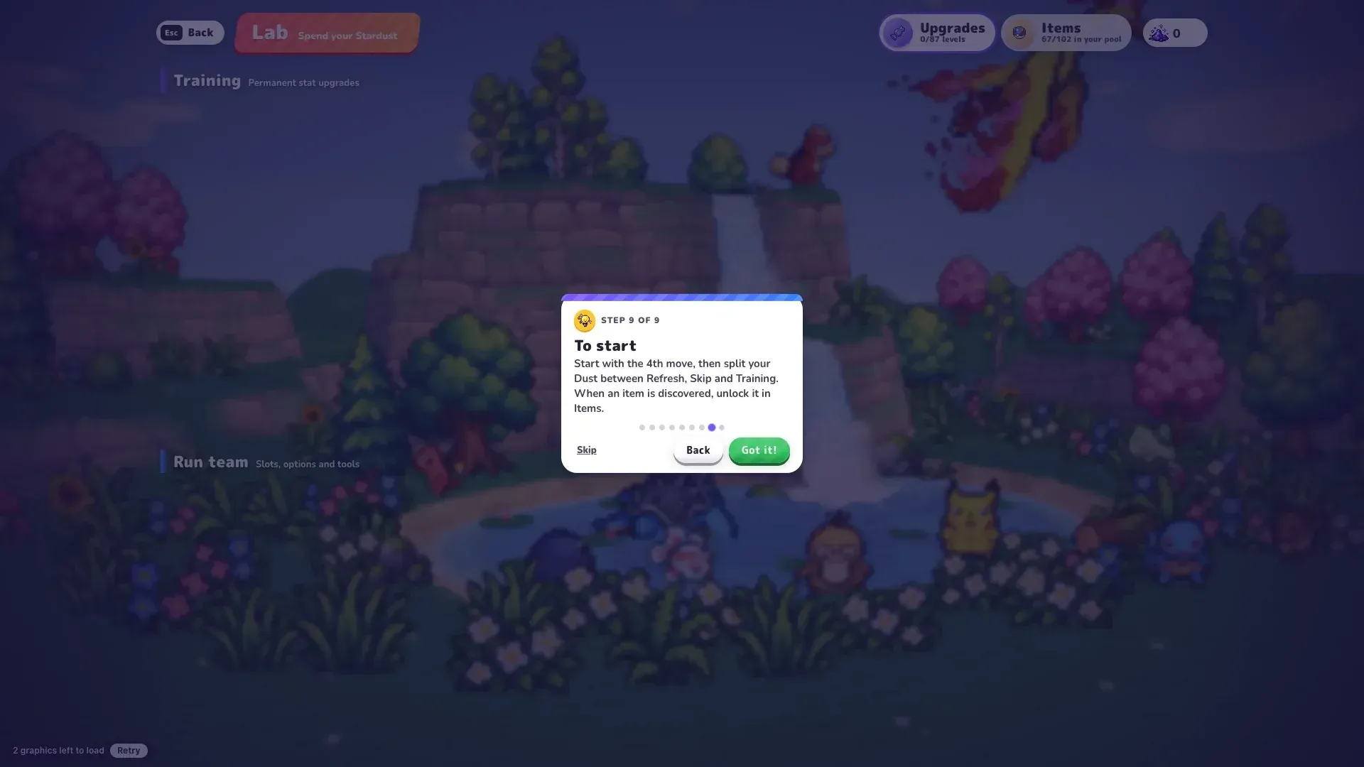 PokeBonk Lab tutorial final step